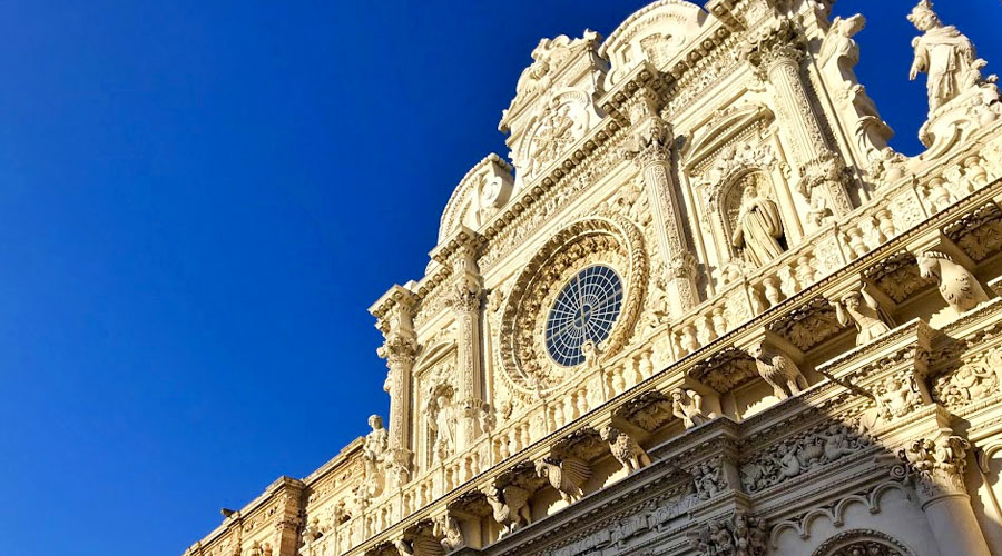 La chiesa di Santa Croce a Lecce