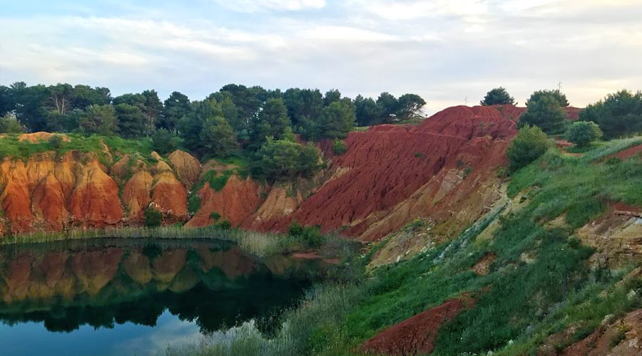 Il lago Rosso di Otranto