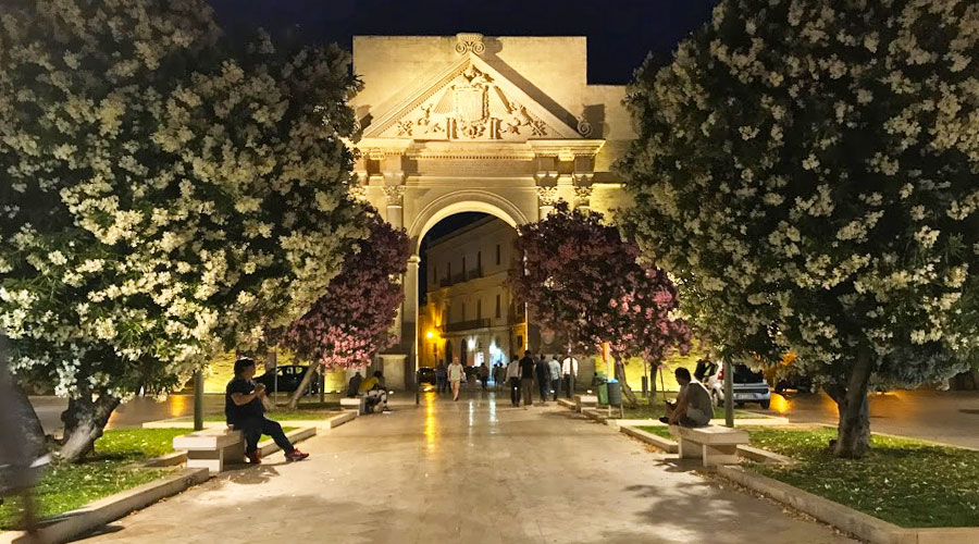 Porta Napoli a Lecce