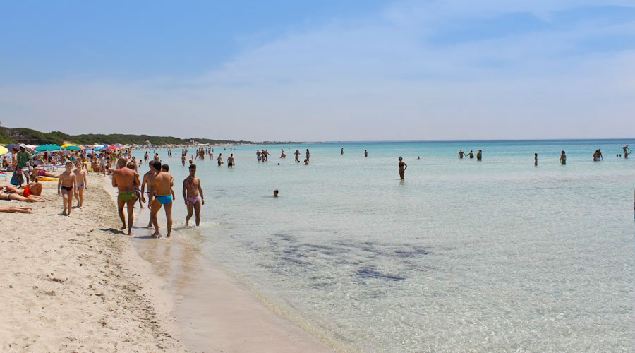 La spiaggia di Punta Prosciutto