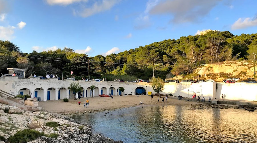 La spiaggia di Santa caterina